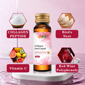Bebida de Colágeno con Péptidos de Colágeno de Belleza de Marca Propia, Líquido Oral con Vitamina C, Sabor a Naranja Roja, Ilumina y Repara la Piel - Product Image 2