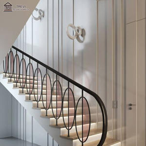 Marble natural stone <strong>stairs</strong> indoor modern fantastic spiral beige <strong>bifurcated</strong> spiral <strong>stair</strong> case Trevi - Product Image 3