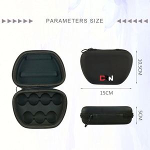Black Custom EVA Medicine Storage Case Hospital Travel Portable Pill Organizer Case <b>Tablet</b> Packing <b>Bag</b> - Product Image 6