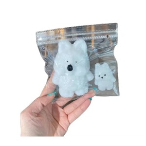 Juguete Antiestrés de Peluche de Patata West Highland Butter Bear 1+1, Juguete Creativo de Compresión de Rebote Lento, Venta al por Mayor - Product Image 6