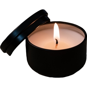 Lata negra pequeña hecha a mano, material de cera de soja de lujo para aromaterapia para el Día de San Valentín, Pascua o vacaciones de Diwali - Product Image 4