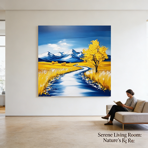 Pinturas de Paisajes sobre Lienzo, Cuadros Decorativos para el Hogar y Arte de Pared para la Sala de Estar, para la Habitación de un Niño - Product Image 4