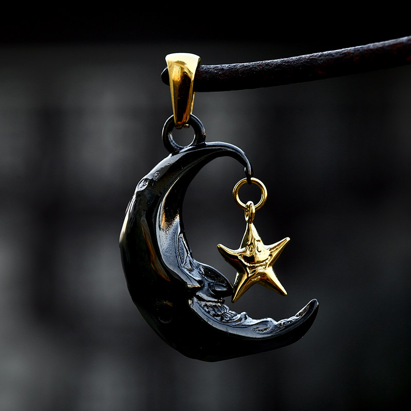 Sun And Moon Punk Earrings - Exaggerated Boho Vintage Design With Rhinestone Details For Women