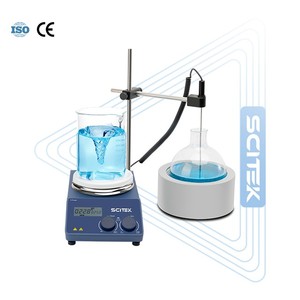 Agitador Magnético con Placa Calefactora SCITEK Max. Placa calefactora con revestimiento cerámico de hasta 5000 ml con motor para laboratorio - Product Image 6