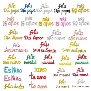 Globos de Letras en Español e Inglés de 16 Pulgadas con Diseño Múltiple, Globos de Letras de Aluminio para Cumpleaños de Bebés, Día de San Valentín, Decoración de Fiestas - Product Image 4