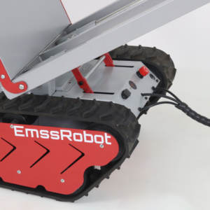 EmssRobot Panzer Tout-Terrain Électrique Crawler Portable Pliable <span class=keywords><strong>Cargo</strong></span> Lift <span class=keywords><strong>Trolley</strong></span> Motorisé Chariot Mobile Escalier Escalier Plate-forme - Product Image 5