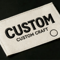 Étiquettes de vêtements personnalisées avec logo, tissées, imprimées, nom de marque, durables, lavables, sacs de vêtements, étiquettes de couture de qualité supérieure, prix d'usine