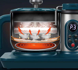 Cuiseur à riz multifonctionnel en acier inoxydable, w, à bas prix, cuiseur vapeur automatique, marmite à soupe - Product Image 5