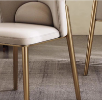 Chaise de salle à manger moderne de luxe pour restaurant extérieur