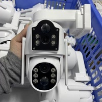 Cámara CCTV solar PTZ inalámbrica IP66 Sistema DE SEGURIDAD impermeable para exteriores con tarjeta SIM 4G y aplicación ICSEE