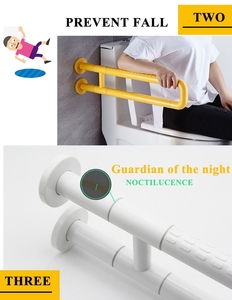 Stainless Steel Anti-slip Bathroom Grab <b>Bar</b> for Disabled People Elderly Bathtub Handrail Safety Handle <b>Bars</b> WC Armrest Grab Rail - Product Image 4