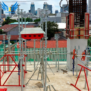 Plate-forme de poutre de cage d'ascenseur et de mur de noyau durable réglable Lianggong pour le coulage du béton de la cage d'as - Product Image 2