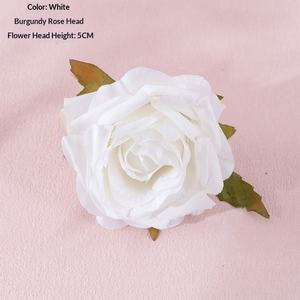 Fleur artificielle, tête de rose bouclée, boîte à fleurs, décoration intérieure, mariage, vente en gros, style INS - Product Image 6