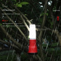 Lampe torche LED multifonctionnelle pour le camping en plein air avec charge Type-C, batterie 1200mAh, étanche IPX4, éclairage portable