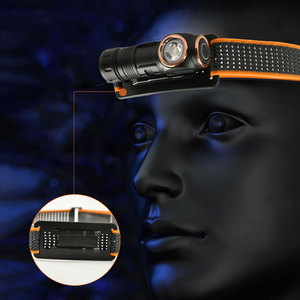 18650 Aluminium Led Koplamp Zaklamp 1000lm Cob Oplaadbare Lithium Ion Ip65 Rating Voor De Jacht Vissen Buiten Bezigheden - Product Image 2