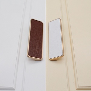 Poignée de meuble encastrée moderne en alliage de zinc pour armoires, commode - Installation facile pour chambre à coucher, salon, cuisine, salle de bain - Product Image 3