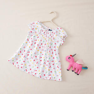 Ropa de Verano para Bebés Niñas, Conjunto Informal de Algodón con Estampado de Puntos Azules y Volantes Rosas, Ropa Infantil al por Mayor - Product Image 4