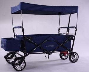 गर्म थोक पोर्टेबल तह शिविर ट्रॉली बॉक्स समुद्र तट उपयोगिता के लिए प्लास्टिक निर्माण के साथ प्लास्टिक निर्माण के साथ - Product Image 6