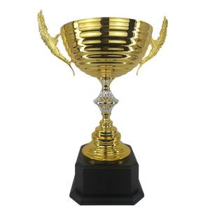 Trofeo de Metal con Logotipo Personalizado Impreso con UV y Acento de Cristal para Aniversarios Corporativos, Conferencias Industriales y Competiciones Académicas - Product Image 1