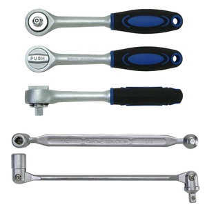 Jeu de clés à douille profonde à double tête flexible de 49 pièces avec porte-embout Kit de réparation professionnel OEM (embout S2 et CR-V) - Product Image 2