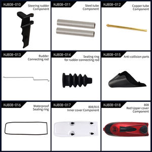 Pengisi Daya Baterai Motor Pabrik 1100mAh Pengendali Jarak Jauh HJ808/813/815/823 Kit Konversi Listrik Kecepatan <span class=keywords><strong>RC</strong></span> Suku Cadang Kapal Selam - Product Image 4