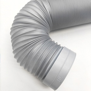 Leichter Kunststoff-PP-Schlauch in Grau für Gasbelüftung und Klimaanlagen-Abluft - Product Image 4