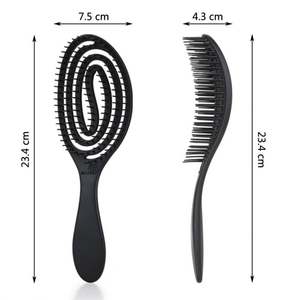 Brosse soufflante professionnelle Candy Brush, brosse démêlante anti-nœuds pour cheveux naturels, brosse de coiffage Mz-004 - Product Image 1