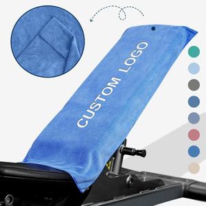 Serviette de sport en microfibre brodée 0717, logo personnalisé, écologique, séchage rapide, antimicrobienne, absorbante, fitness - Product Image 3