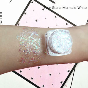 Super lucido a quattro stelle in Gel sirena arte decorazione delle unghie per la danza di co-te accessori all'ingrosso - Product Image 4