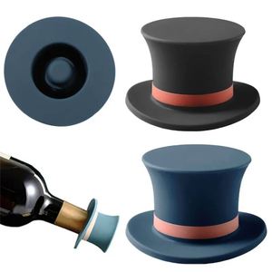 Cork Silicone Food Grade Wine <b>Bottle</b> <b>Stopper</b> Leak-Proof Personalized Customized Wedding Favors Novelty Design Beer Cap - Product Image 1