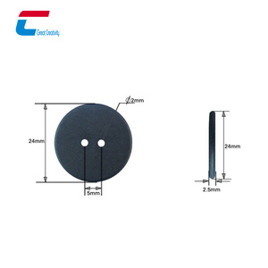 Échantillon Gratuit - Étiquette RFID PPS pour Blanchisserie, Type Bouton, en Matériau PPS, Réutilisable, Étanche, Durable et Résistante à la Chaleur - Product Image 4
