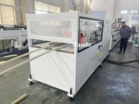 Chaîne de production d'extrudeuse de profil de stores de volet roulant en PVC