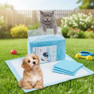 Vente en gros de grands coussinets d'apprentissage jetables pour chiens à prix abordable, coussinets absorbants pour animaux de compagnie et coussinets pour l'urine des chiens - Product Image 1