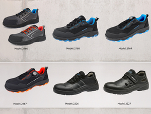 غير قابلة للتدمير حذاء خفيف الوزن مقاوم للثقب للنساء حذاء أمان من الفولاذ المقاوم للإنزلاق للرجال - Product Image 5