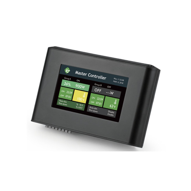 Touch Screen Smart Control LED HID HPS Dimmer RJ14 Port for Grow Tent LED Light Controller