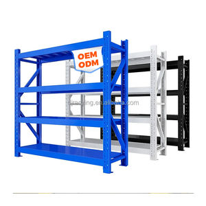 نظام رفوف DJ لونغسبان ODM/em فولاذ انتقائي متوسط الخدمة وحديد OEM مع 5 طبقات من المواد الخام - Product Image 6