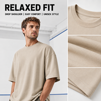 T-shirt en coton OEM grande taille 240 g/m² délavé, confortable, à manches courtes, doux, uni, décontracté, couleur unie, style urbain streetwear