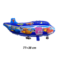 Nouveauté Avions Warcraft Ballons En Aluminium En Gros Avion Réservoir Feuille Globos pour Nouvel An Chinois Noël