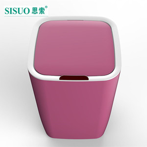 Tự Động Hút Thùng Rác Có Thể ABS Chất Thải Thùng Rác Với Nắp Thông Minh Đồ Gia Dụng Cho Nhà - Product Image 4