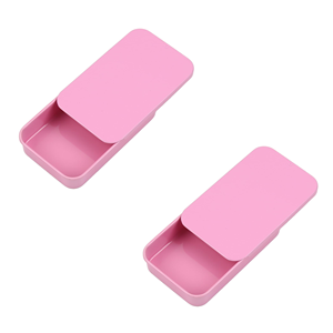 Silver Metal Food Grade <b>Empty</b> Tin <b>Boxes</b> Rectangular <b>Empty</b> Tinplate <b>Gift</b> Tin Containers with Lids for Cookies Cake Candies Crafts - Product Image 1