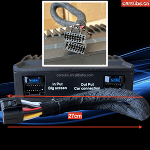 Amplificateur de navigation Android DSP pour <span class=keywords><strong>voiture</strong></span>, égaliseur 50W 4 canaux, amplificateur de radio de <span class=keywords><strong>voiture</strong></span> à grand écran Android, amplificateur de basses classe AB 50W 4 canaux - Product Image 6