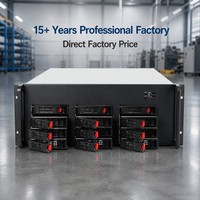 Châssis de serveur personnalisé OEM/ODM, solution de refroidissement liquide pour centre de données, fabrication de tôlerie, châssis de serveur 4U, 24 BYAS