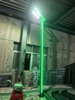 Profilé en aluminium extrudé pour éclairage extérieur de jardin, étanche, personnalisé, pour éclairage paysager