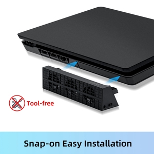 DOBE 3-<b>fan</b> Intelligent Cooling <b>Fan</b> Cooler <b>for</b> PlayStation <b>PS4</b> Slim Gaming Console - Product Image 6