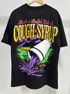 T-shirt Personalizzata "That's an Awful Lot of Cough Syrup" 100% Cotone Abbigliamento Uomo Produttori di Abbigliamento Nuovo <span class=keywords><strong>Streetwear</strong></span> T-shirt Personalizzata - Product Image 4