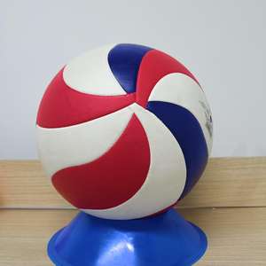 Balón de voleibol 2026 de alta calidad, cuero PU personalizado, duradero, tamaño oficial 5. - Product Image 2