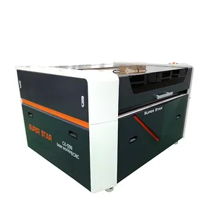 CX1390 Laser Cutting and Engrave Machine Lasermech Laser Head EFR Laser Source CO2 1300*900mm Gantry Type Water-cooled 40-150W