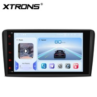 Audi A3 S3 RS3 için 8 İnç Android Araç Teybi 4G 8+256GB QLED Ekran Optik HD Çıkış Kablosuz CarPlay CE-XTRONS
