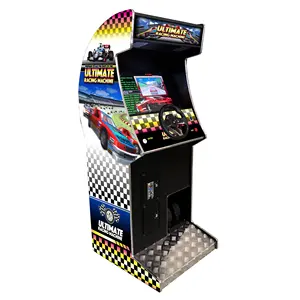 1つの直立プライムアーケードカーマシンで140のレーシングゲーム