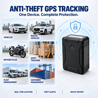 Traceur GPS de suivi de fret et antivol pour le transport international, la logistique Chine-Europe et Centrale Asie, cycle de fonctionnement de 90 jours
